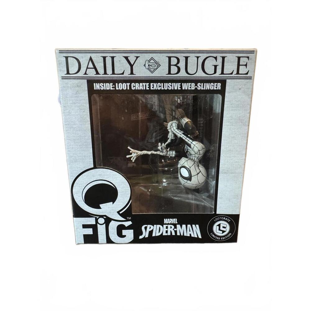 Marvel Q-Fig Spider-Man Web-Slinger Loot Crate Exclusive Limited Edition